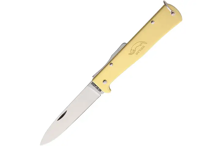 OTTER-Messer Mercator Brass Large Carbon Folding Knife 10-726 RG w/ Free S&H